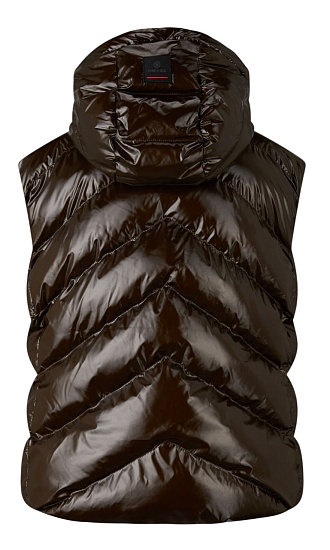 Жилет женский Bogner Fire+Ice Namilia Chocolate - Фото 3 большая