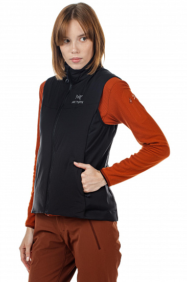 Жилет женский Arcteryx Atom LT Vest Black - Фото 4 большая