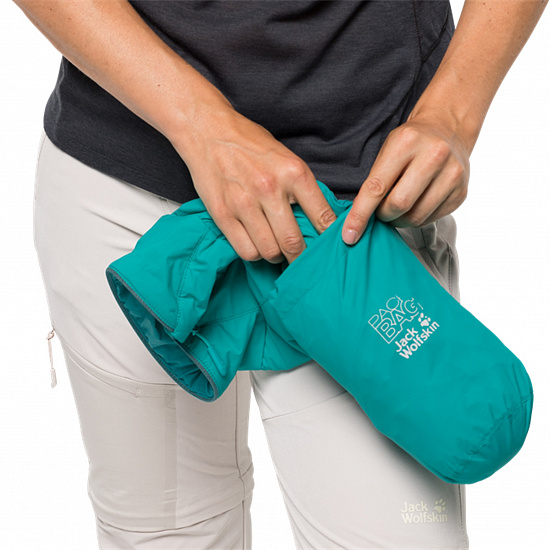 Жилет женский Jack Wolfskin Opouri Peak Vest Aquamarine - Фото 5 большая