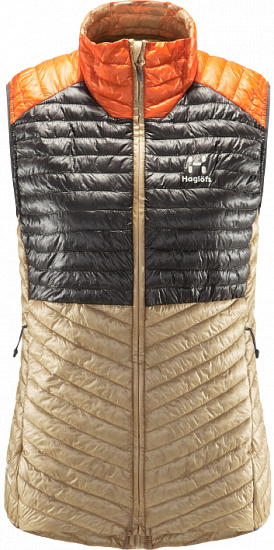 Жилет женский Haglofs L.I.M Mimic Sand/Magnetite - Фото 1 большая