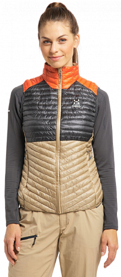 Жилет женский Haglofs L.I.M Mimic Sand/Magnetite - Фото 3 большая