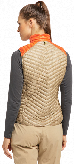 Жилет женский Haglofs L.I.M Mimic Sand/Magnetite - Фото 4 большая
