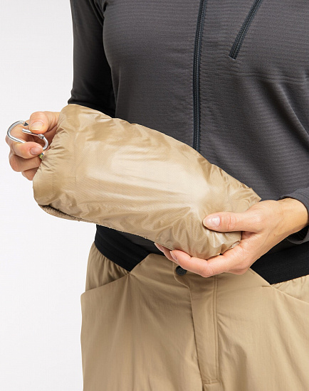 Жилет женский Haglofs L.I.M Mimic Sand/Magnetite - Фото 6 большая