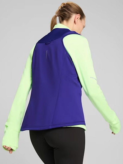 Жилет женский Puma Run Cloudspun Wrmlbl Lapis Lazuli - Фото 4 большая