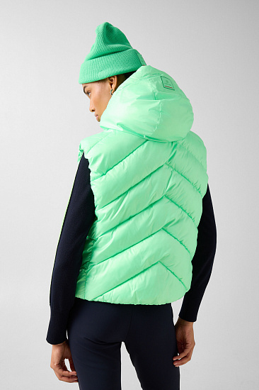Жилет женский Bogner Fire+Ice Naima3 Green/Turquoise - Фото 5 большая