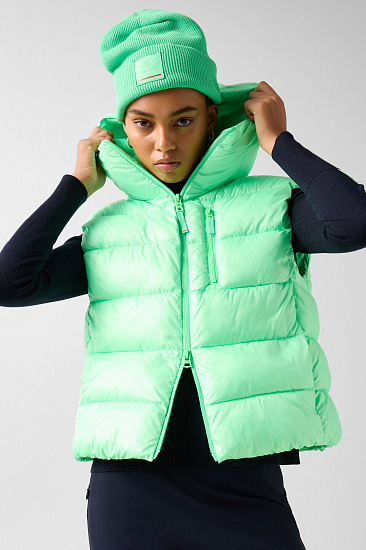 Жилет женский Bogner Fire+Ice Naima3 Green/Turquoise - Фото 9 большая