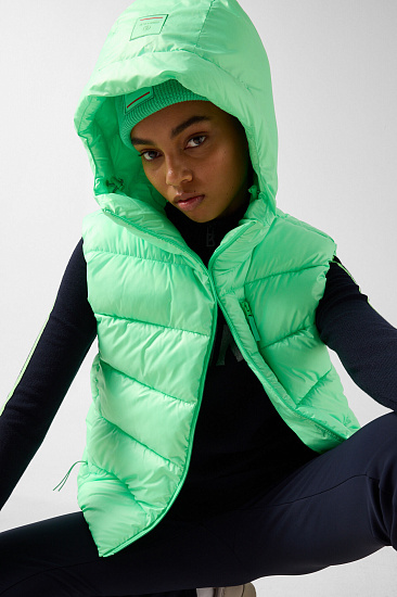 Жилет женский Bogner Fire+Ice Naima3 Green/Turquoise - Фото 10 большая