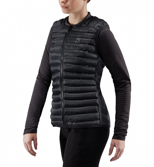 Жилет женский Haglofs Essens Mimic True Black/Magnetite - Фото 3 большая