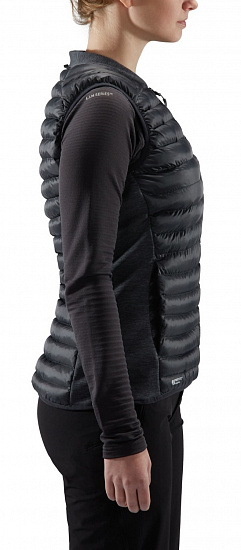 Жилет женский Haglofs Essens Mimic True Black/Magnetite - Фото 6 большая