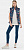 Жилет женский The North Face Thermoball Blue Wing Teal - Фото 5 малая