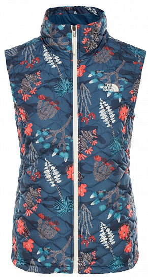 Жилет женский The North Face Thermoball Blue Wing Teal - Фото 1 большая