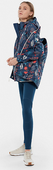 Жилет женский The North Face Thermoball Blue Wing Teal - Фото 6 большая