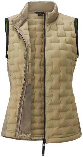 Жилет женский Bogner Fire+Ice Fenja2-D Khaki - Фото 2 большая