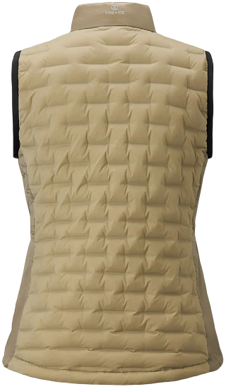 Жилет женский Bogner Fire+Ice Fenja2-D Khaki - Фото 3 большая
