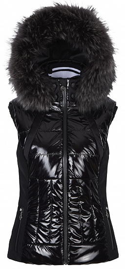 Жилет женский SportAlm Shad m.Kap+P Black - Фото 2 большая