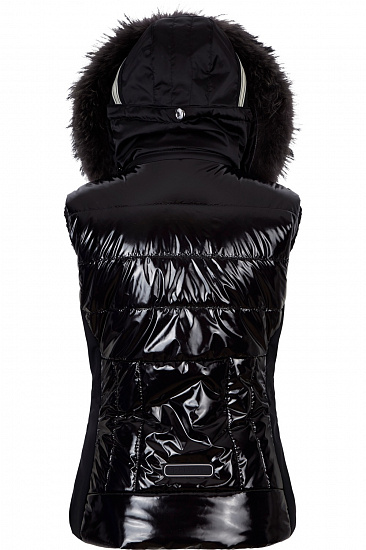 Жилет женский SportAlm Shad m.Kap+P Black - Фото 3 большая