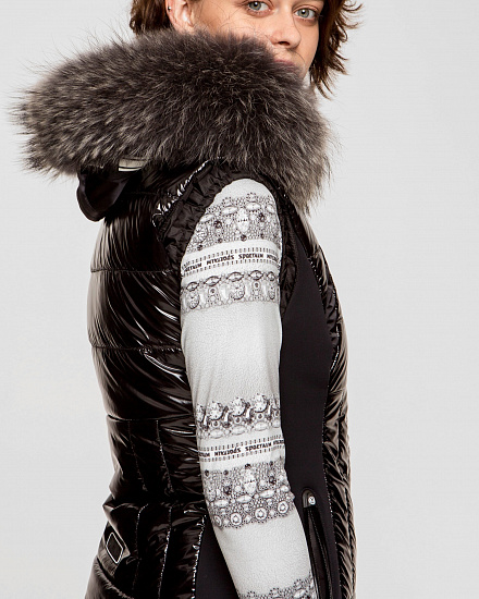 Жилет женский SportAlm Shad m.Kap+P Black - Фото 7 большая