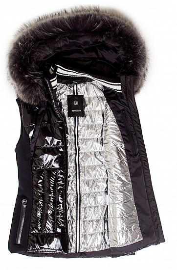 Жилет женский SportAlm Shad m.Kap+P Black - Фото 10 большая