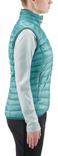 Жилет женский Haglofs Essens Down Glacier Green/Willow Green - Фото 4 большая