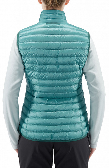 Жилет женский Haglofs Essens Down Glacier Green/Willow Green - Фото 5 большая