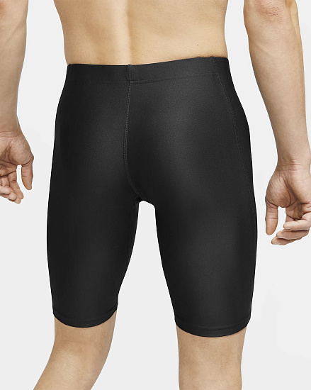 Шорты мужские Nike Fast Half Black/Reflective Silv - Фото 5 большая