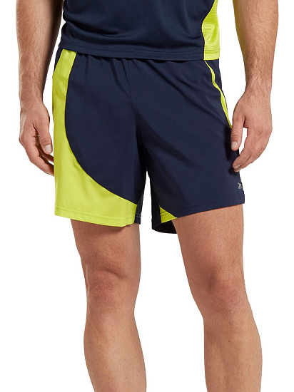 Шорты мужские Reebok Running Short Темно-Синий - Фото 3 большая