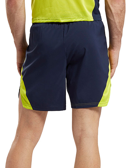 Шорты мужские Reebok Running Short Темно-Синий - Фото 4 большая