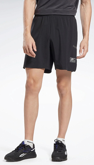 Шорты мужские Reebok Certified Speed+ Short Черный - Фото 2 большая