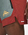 Шорты мужские Nike Drifit Flex Stride Trail Dark Cayenne/Hasta/Solar Flare - Фото 3 малая