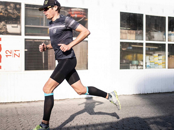 Шорты мужские Compressport Run Under Control Черный - Фото 3 большая