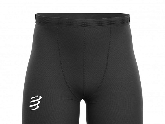 Шорты мужские Compressport Run Under Control Черный - Фото 4 большая