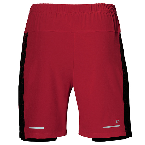 Шорты мужские ASICS 2-N-1 7IN Short Mp Classic Red - Фото 2 большая