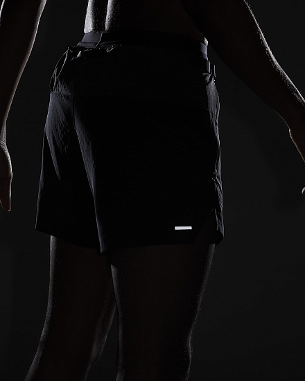 Шорты мужские Nike Drifit Flex Stride Trail Black/Dark Smoke Grey/White - Фото 8 большая