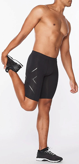 Шорты мужские 2XU Core Compression Black - Фото 2 большая