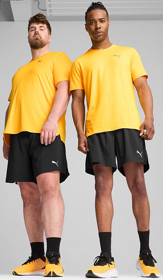 Шорты мужские Puma Run Fav Vel 2In1 Black - Фото 2 большая