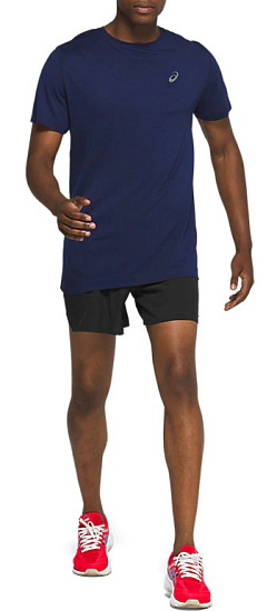 Шорты мужские ASICS Road 5In Performance Black - Фото 4 большая
