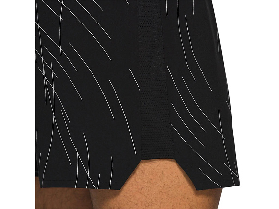 Шорты мужские ASICS Night Track Black Aop - Фото 5 большая