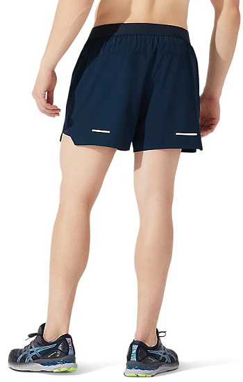 Шорты мужские ASICS Road 2-N-1 5In French Blue/French Blue - Фото 2 большая