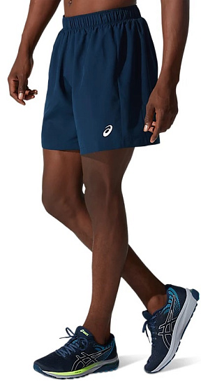 Шорты мужские ASICS Icon 7In French Blue/Sour Yuzu - Фото 3 большая