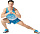 Шорты мужские ASICS Color Injection 5In Reborn Blue Noosa - Фото 5 малая