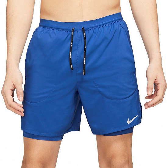 Шорты мужские Nike Flex Stride Game Royal/Game Royal/Reflective Silver - Фото 1 большая