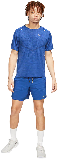 Шорты мужские Nike Flex Stride Game Royal/Game Royal/Reflective Silver - Фото 3 большая