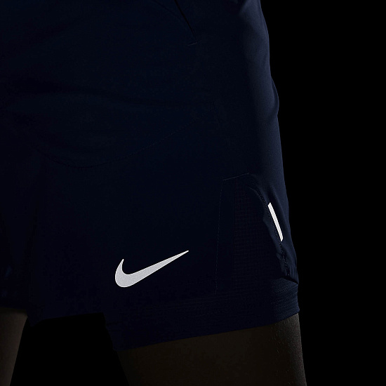 Шорты мужские Nike Flex Stride Game Royal/Game Royal/Reflective Silver - Фото 7 большая