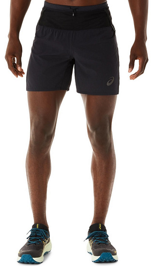 Шорты мужские ASICS Fujitrail Black - Фото 5 большая