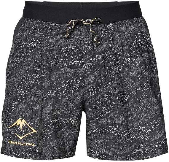 Шорты мужские ASICS Fujitrail All Over Print 5In Performance Black - Фото 1 большая