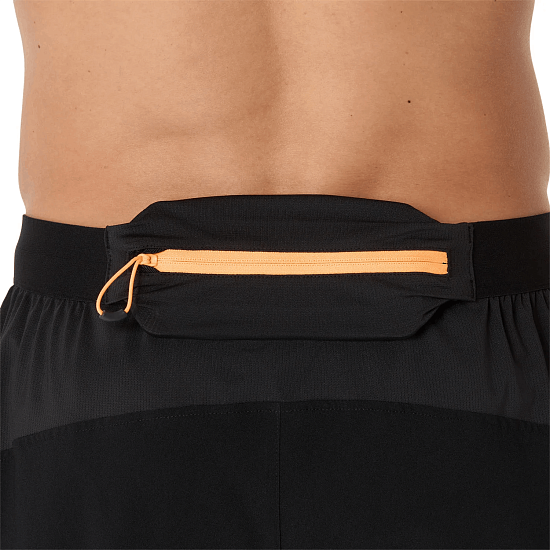 Шорты мужские ASICS Fujitrail All Over Print 5In Performance Black - Фото 6 большая
