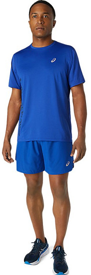Шорты мужские ASICS Road 7In Monaco Blue - Фото 2 большая