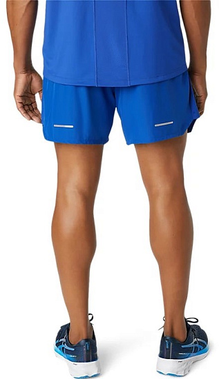 Шорты мужские ASICS Road 7In Monaco Blue - Фото 4 большая