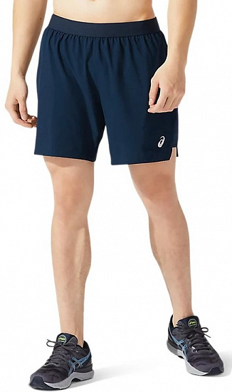 Шорты мужские ASICS Road 2-N-1 7In French Blue - Фото 1 большая