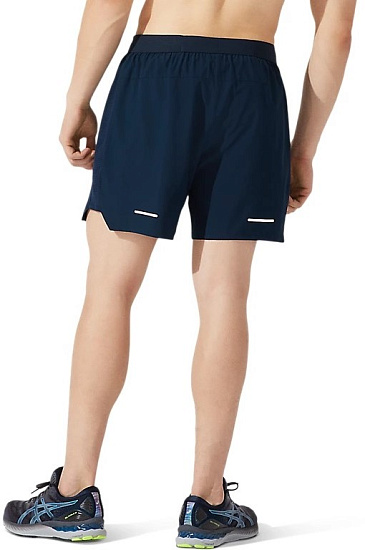 Шорты мужские ASICS Road 2-N-1 7In French Blue - Фото 4 большая